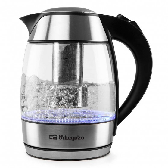 Hervidor ORBEGOZO KT6040 Vidrio