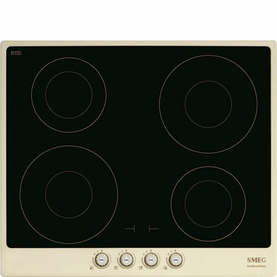Placa Induccin SMEG SI764POM Marco Crema 4f