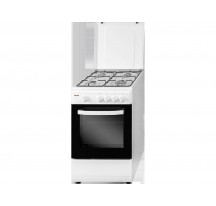 Cocina Gas WONDER WDK0850604B Blanco 4f 50cm