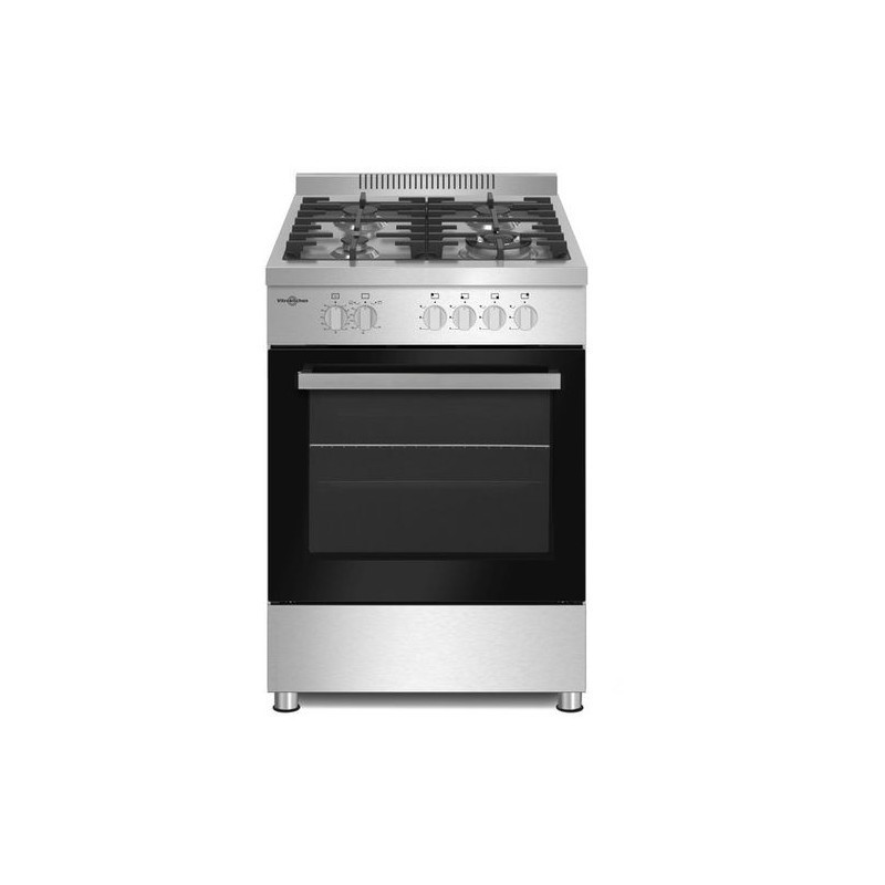 Cocina Gas VITROKITCHEN PF6060IN Natural Inox - Devoraprecios
