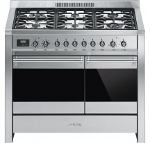 Cocina Gas SMEG A2-81 100cm Inox 6f