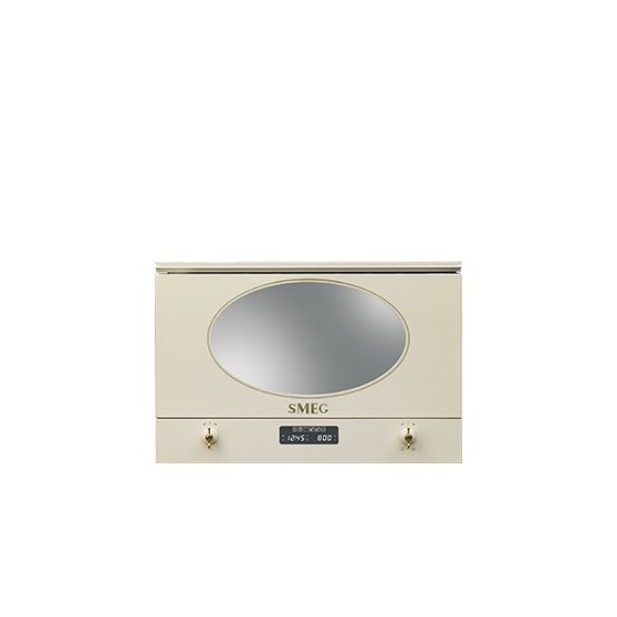 Microondas Integrable SMEG MP822PO Crema