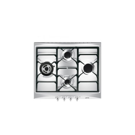 Placa Gas SMEG SR264XGH2 60cm Inox 4f