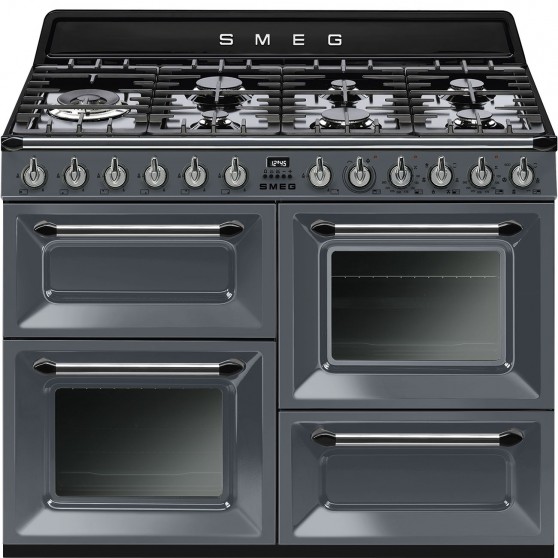 Cocina Gas SMEG TR4110GR 110cm Gris 7f