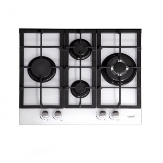 Placa Gas CATA LCI 6031 WH Cristal 4f