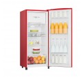 Frigorfico 1P. HISENSE RR220D4ARF Rojo 1.33m