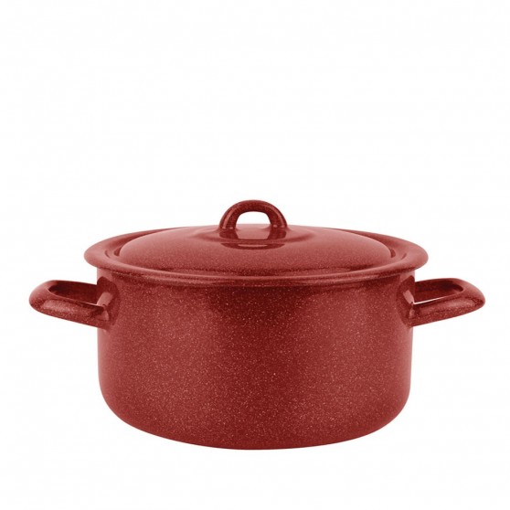 Olla VITREX Campo 24cm Rojo 5,8L