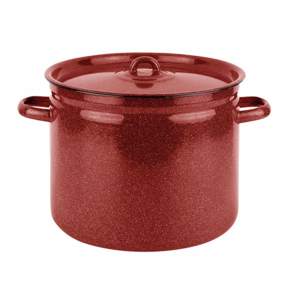 Olla Alta VITREX Campo 24cm Rojo 9,2L