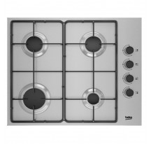 Placa Gas BEKO HIGG 64103 SXN 4f Inox Nat