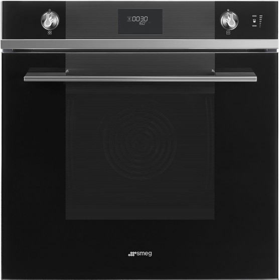 Horno SMEG SOP6101S2N Negro Vapor Pirolitico - Devoraprecios