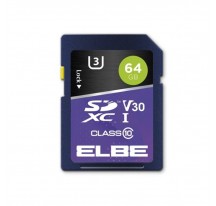 Tarjeta de Memoria ELBE SD XC V30 64GB