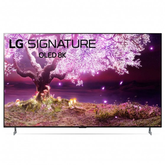 TV OLED LG 77Z19LA 8K HDR Dolby Atmos Magic Platin