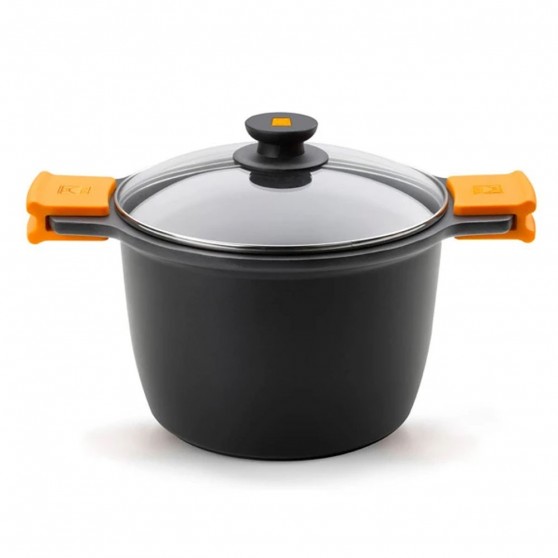 Olla Alta BRA EFFICIENT 24cm con tapa