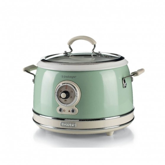 Olla Coccin Lenta ARIETE 2904 04 Vintage Verde