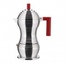 Cafetera Italiana ALESSI Pulcina 3 Tazas Rojo Indu