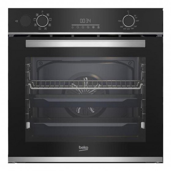 Horno BEKO BBIS13300XMSE Cristal Negro Vapor