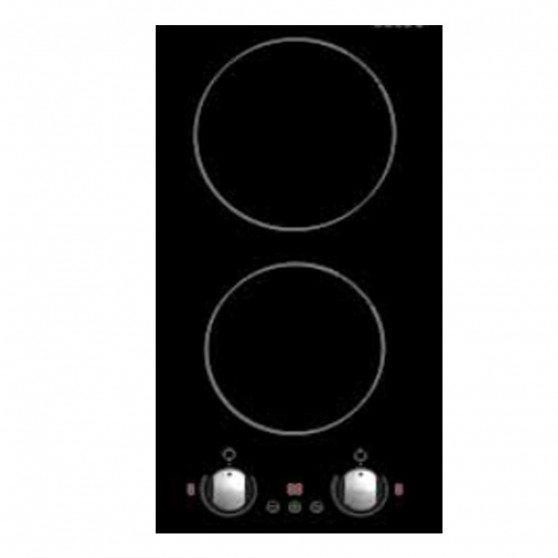 Placa Modular CATA I 3002 HVI BK 2f Induccin