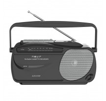 Radiocassette NEVIR NVR-443T Negro Plata