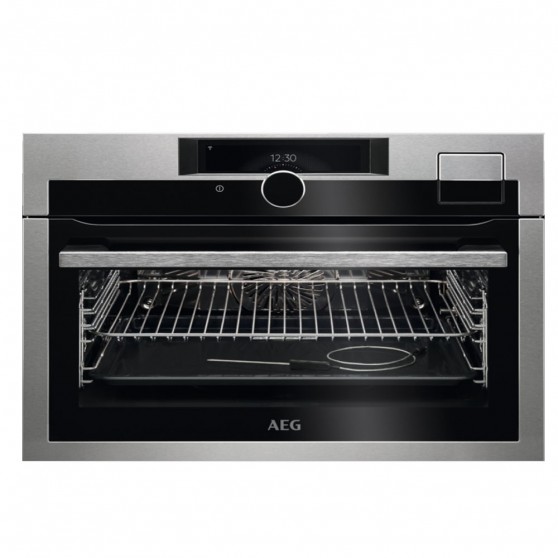 Horno AEG KSE998290M Inox Vapor 45cm - Devoraprecios