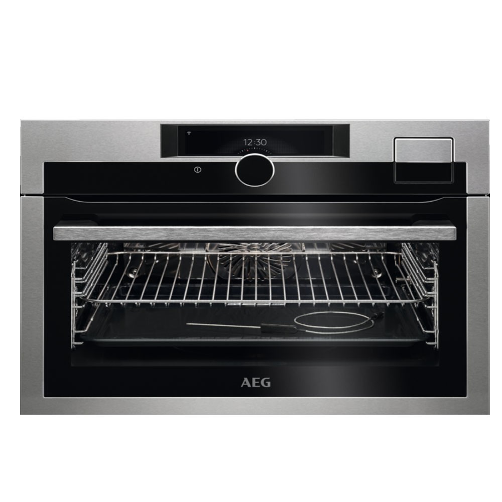 Horno AEG KSE998290M Inox Vapor 45cm - Devoraprecios