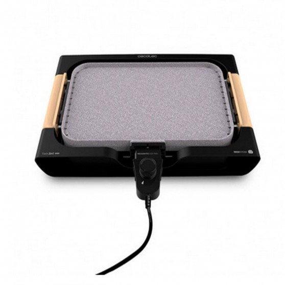 Plancha de Asar CECOTEC Rock&Water 3000 Twin