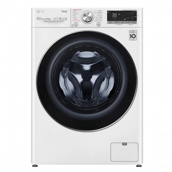 Lavasecadora LG F4DV7509S2W Blanco 9 6Kg Autodos