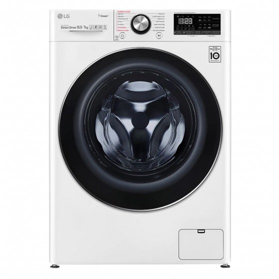 Lavasecadora LG F4DV7510S2W Blanco 10,5 7Kg Autodo