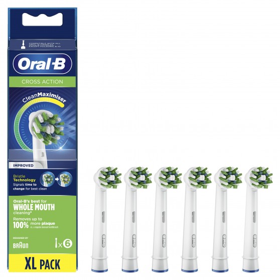 Cabezal ORAL-B EB 50-6 Cross Action Pack 6 uds