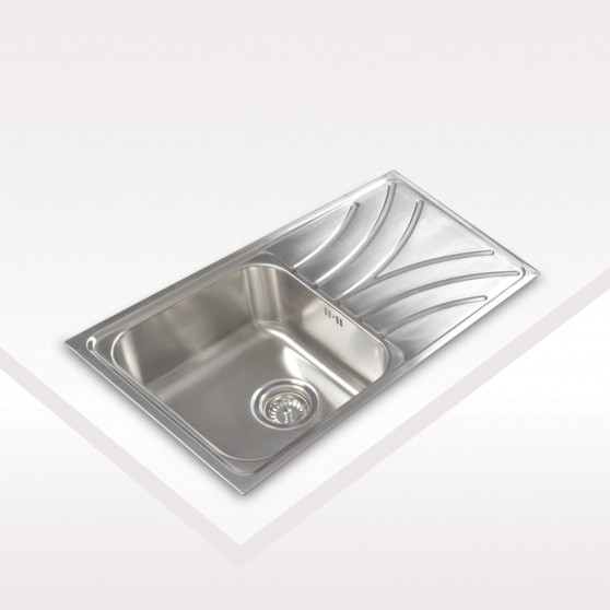 Fregadero CATA CDL-1 ED Inox 1C 1E Derecha