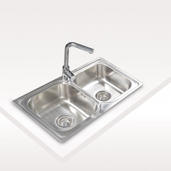 Fregadero CATA C-2 AG Inox 2C