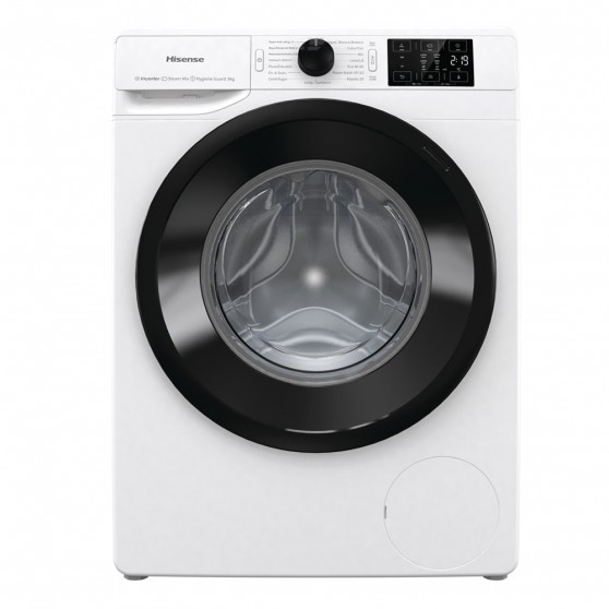 Lavadora HISENSE WFGE801439VM Blanco 8Kg