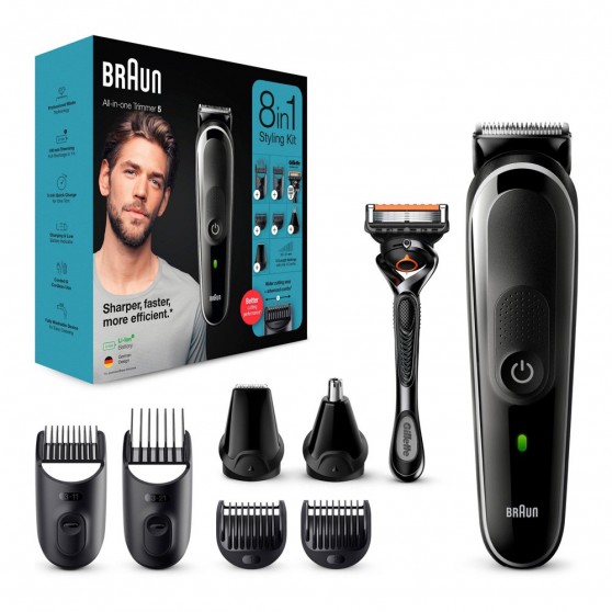 Recortadora Multifuncin BRAUN MGK5360 8 en 1