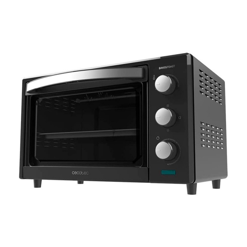 Horno Sobremesa CECOTEC Bake\u0026Toast 2400 Black 24L - Devoraprecios