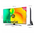 TV LED LG 43NANO766QA 4K IA NanoCell