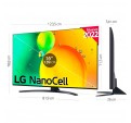 TV LED LG 55NANO766QA 4K IA NanoCell