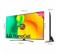 TV LED LG 86NANO766QA 4K IA NanoCell