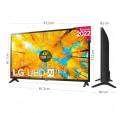 TV LED LG 43UQ75006LF 4K IA
