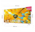 TV LED LG 43UQ76906LE 4K IA Blanco