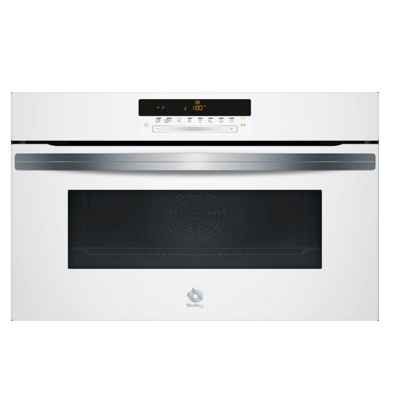 Horno BALAY 3CB5878B6 45cm Cristal Blanco Pirólisi - Devoraprecios