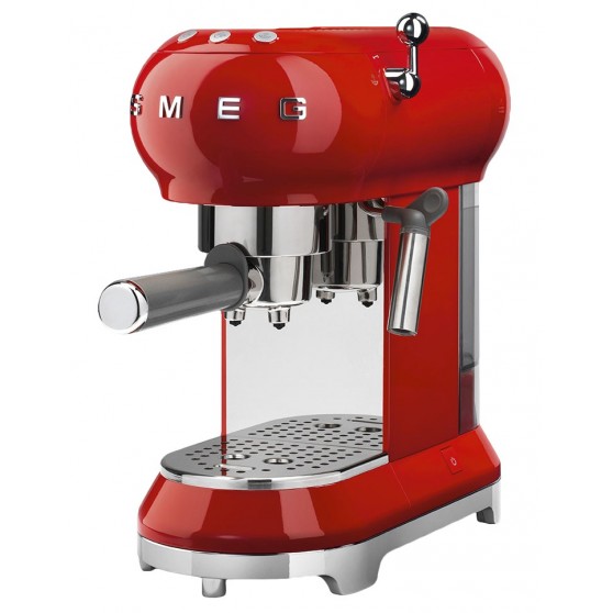 Cafetera Express SMEG ECF01RDEU Rojo