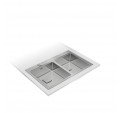 Fregadero TEKA Zenit RS15 2C 86 Inox