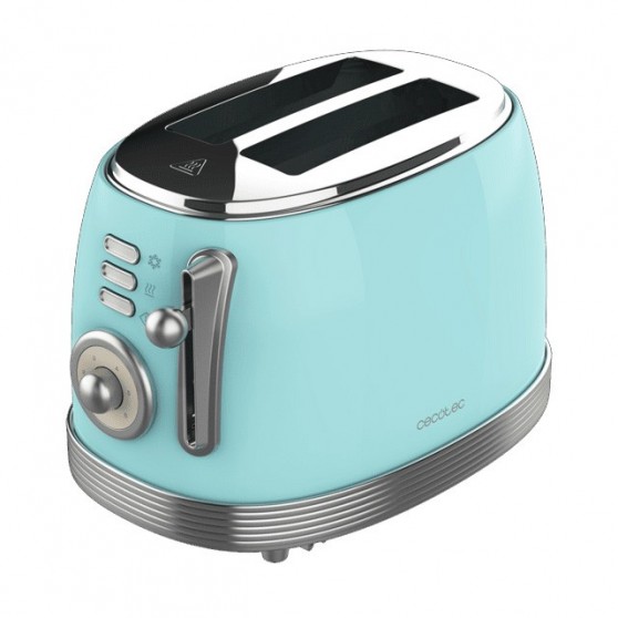 Tostador CECOTEC Vintage 800 Light Blue