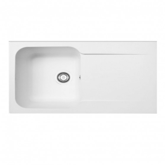 Fregadero MEPAMSA Kite 100 1c 1e Blanco 86cm