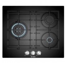 Placa Gas BOSCH PNC6B6B90 3f Cristal Negro Wok