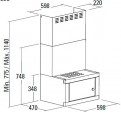 Campana CATA CHORUS XGX Microondas Inox