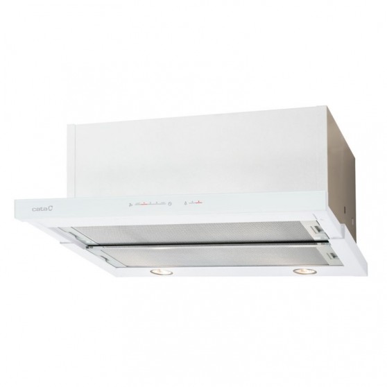 Campana Telescpica CATA TFH 7600 WH Cristal Bco