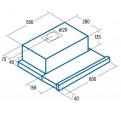 Campana Telescpica CATA TF5260WH 60cm Bco