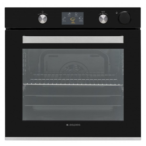 Horno ASPES AHE1400VP Negro Vapor