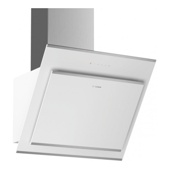 Campana BOSCH DWK67CM20 60cm Cristal Blanco