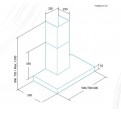 Campana EDESA ECB-7611 X 70cm Inox